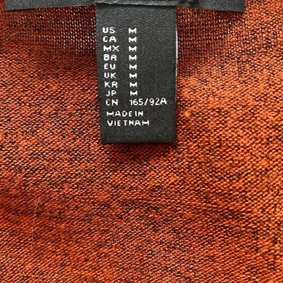 Burn Orange Forever 21 Dress - Picture 3 of 3